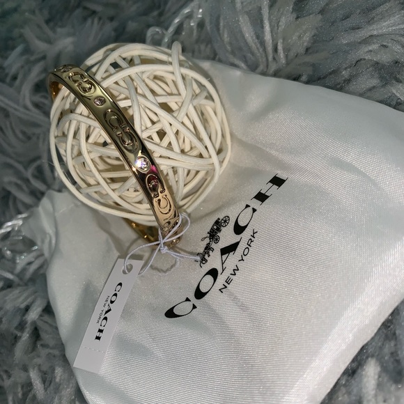 Coach Accessories - gold coach bracelet